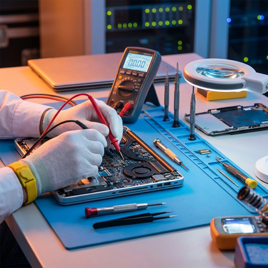 Szybka diagnoza naprawy komputera